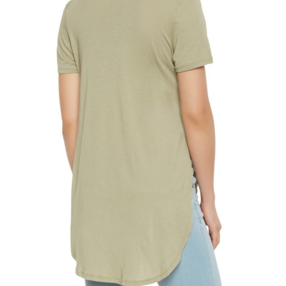 BACK TO BASICS SAGE T-SHIRT - Picture 3 of 3